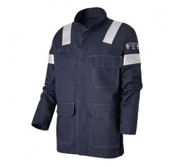 VESTE DE TRAVAIL MULTIRISQUES ATEX TECHPROTECT BANDES RETRO - MOLINEL