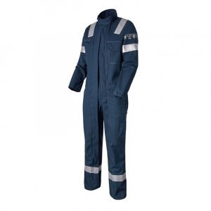 COMBINAISON 2 ZIP MULTIRISQUES TECHPROTECT ATEX BANDES RETRO MOLINEL