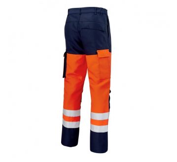 PANTALON HAUTE VISIBILITE MULTIRISQUES ATEX HYGROVET SAFELINE MOLINEL
