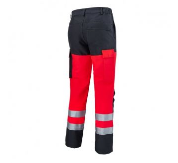 PANTALON HAUTE VISIBILITE MULTIRISQUES ATEX HYGROVET SAFELINE MOLINEL