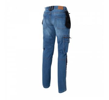 JEAN GENOUILLERES DENIM POCHES HOLSTER PULS -...