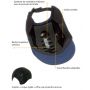 CASQUETTE ANTI-HEURT FIRST BASE 3 MICROFIBRE - VISIERE COURTE - 3M