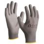 Gants de précision polyuréthane (PU) gris