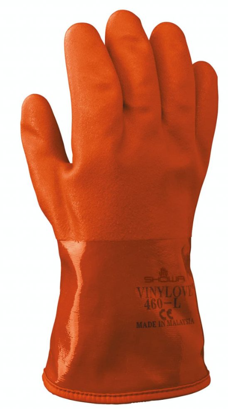 Gants contre le froid PVC FOURRES SHOWA 460 - ProtecNord