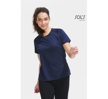 TEE-SHIRT SPORTY FEMME 01159 - SOL4S