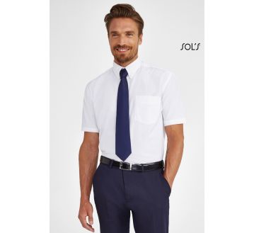 CHEMISE BRISBANE HOMME MANCHES COURTES 16010 - SOLS