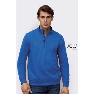 SWEAT-SHIRT HOMME COL CAMIONNEUR STAN 02088 - SOLS