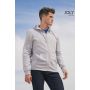 SWEAT ZIP A CAPUCHE STONE UNISEXE 01714 - SOLS