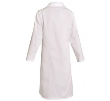 Blouse de travail femme 100% coton blanc