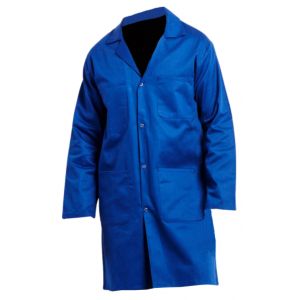 Blouse de travail polyester / coton bleu bugatti