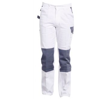 PANTALON TYPHON HYGRO BLANC/GRIS PG