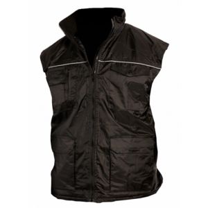 Gilet de travail RIPSTOP noir by PBV