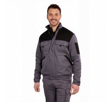 Blouson de travail TYPHON gris / Noir by PBV