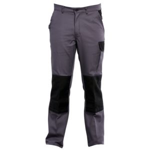 PANTALON DE TRAVAIL TYPHON/LENNY HYGROVET GRIS/NOIR - PBV