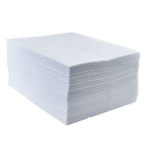 CARTON 200 FEUILLES ABSORBANTES HYDROCARBURES SM50 - PORTWEST