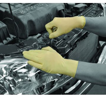 Boite de 100 gants LATEX Poudrés