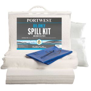 LOT 3 KITS ABSORBANTS HYDROCARBURES 50 LITRES SM61 - PORTWEST