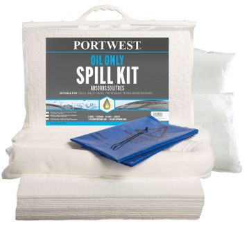 LOT 3 KITS ABSORBANTS HYDROCARBURES 50 LITRES SM61 - PORTWEST