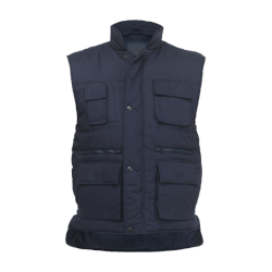 Gilet multipoches marine