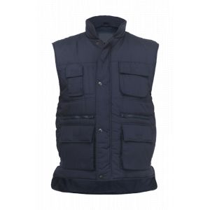 GILET DE TRAVAIL MULTIPOCHES MARINE P70 - SACOBEL