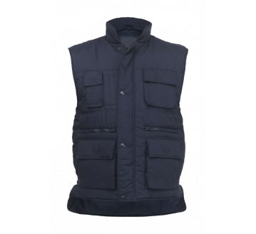 Gilet multipoches marine