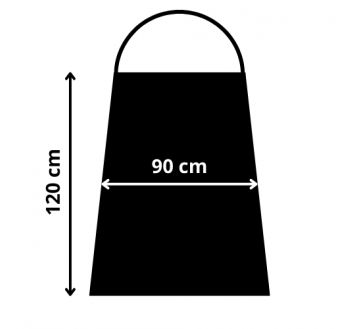 TABLIER SOUDEUR CUIR 120X90 - 56605