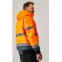 BLOUSON C465 ORANGE FLUO/MARINE