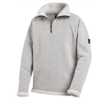 PULL POLAIRE COL CAMIONNEUR ZIP ROBERT - FHB