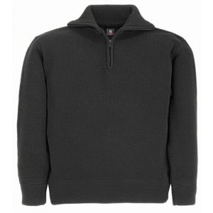 PULL LAINE COL CAMIONNEUR ZIP HINNERK - FHB