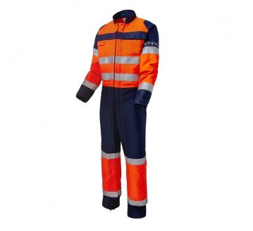 COMBINAISON 2 ZIP HAUTE VISIBILITE MULTIRISQUES ATEX SAFELINE MOLINEL