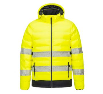 DOUDOUNE CHAUFFANTE HAUTE VISIBILITE JAUNE/NOIR S548 - PORTWEST