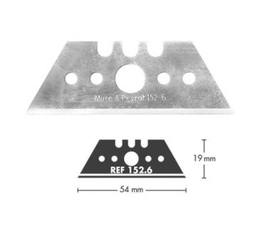 Lames de rechange pour cutter de sécurité CHARTRON by Mure & Peyrot