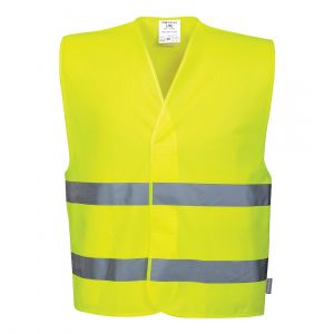 GILET SIGNALISATION JAUNE CLASSE 2 C474 - PORTWEST