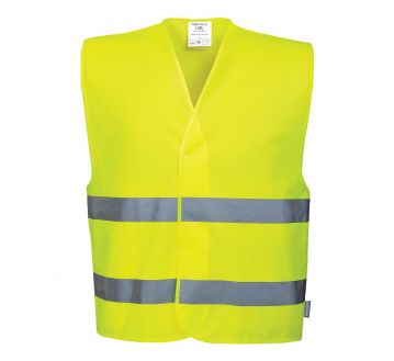 GILET SIGNALISATION JAUNE CLASSE 2 C474 - PORTWEST