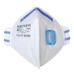 MASQUE RESPIRATOIRE A SOUPAPE KN95 TYPE FFP2 ANTI VIRUS