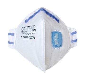 MASQUE RESPIRATOIRE A SOUPAPE KN95 TYPE FFP2 ANTI VIRUS