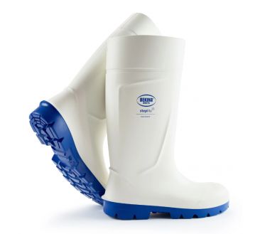 BOTTE DE SECURITE STEPLITE EASYGRIP S4 BLANCHE - BEKINA