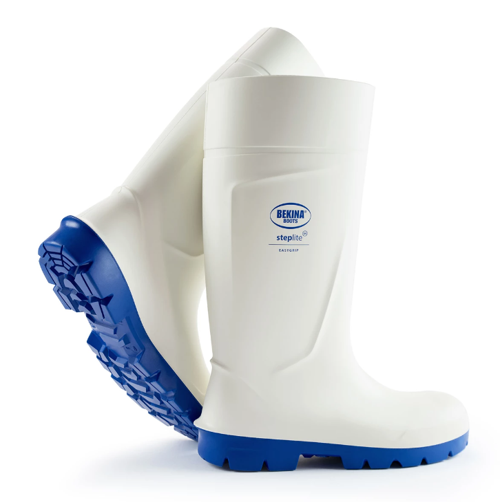 Bottes agroalimentaire blanche STEPLITE EASYGRIP S4 - BEKINE BOOTS